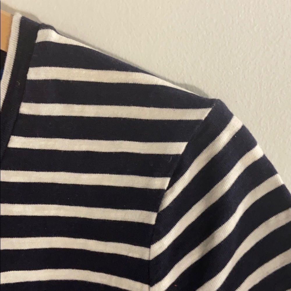 Boden Emily Striped Dress with Ruffle Hem - Picture 5 of 9